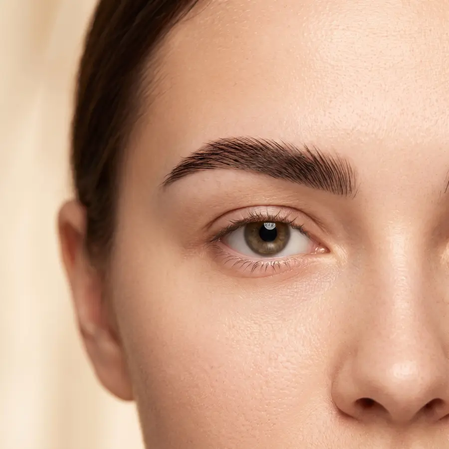 Full defined brows after lamination