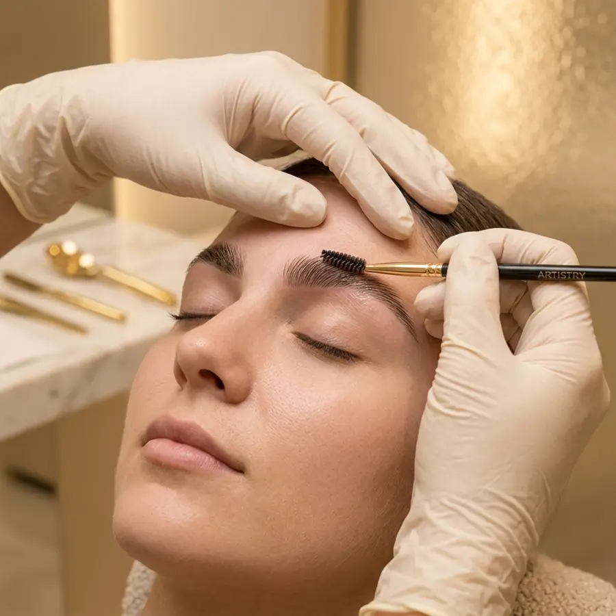 Brow lamination treatment